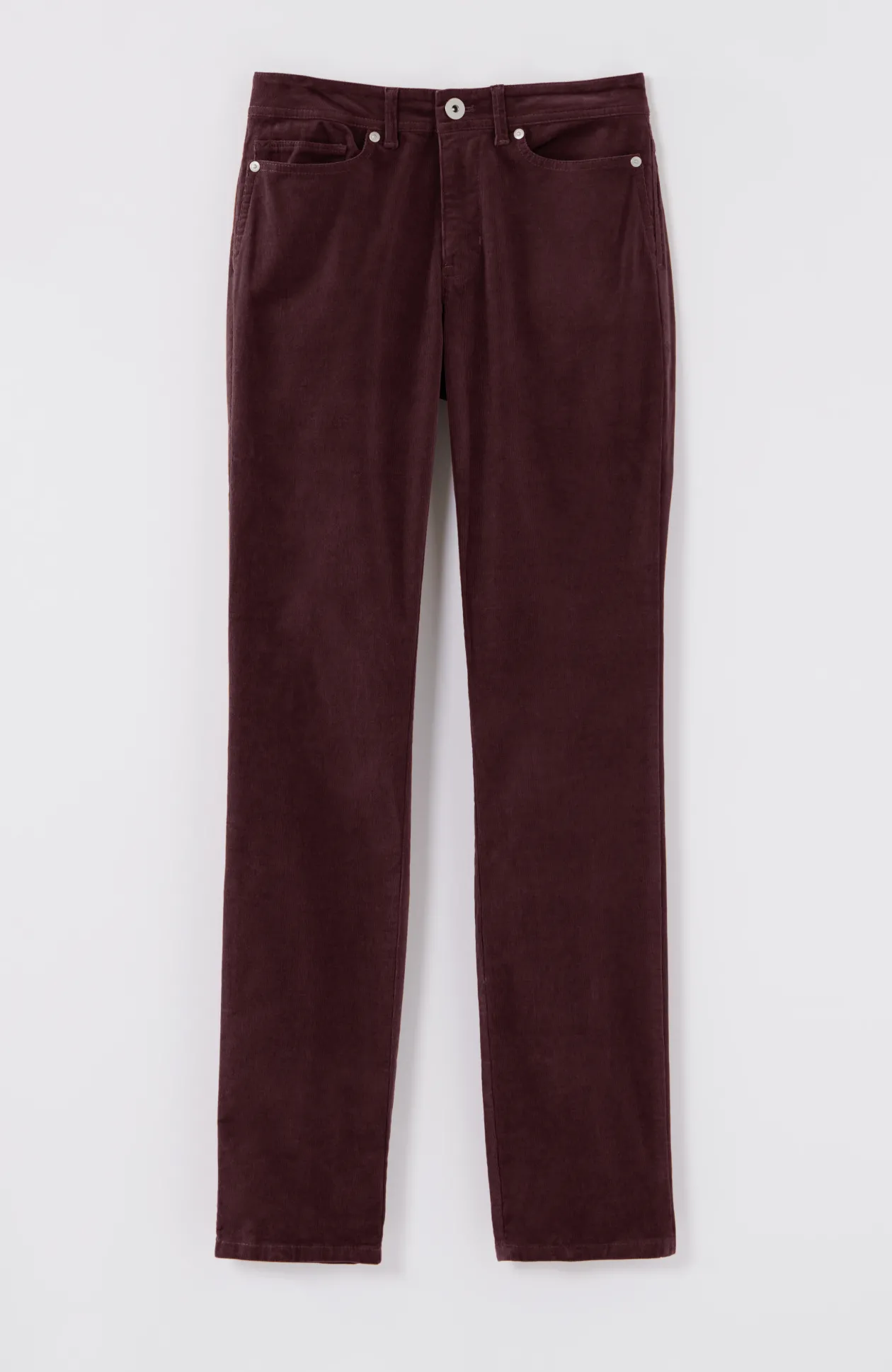 Authentic Fit Slim-Leg Corduroy Pants