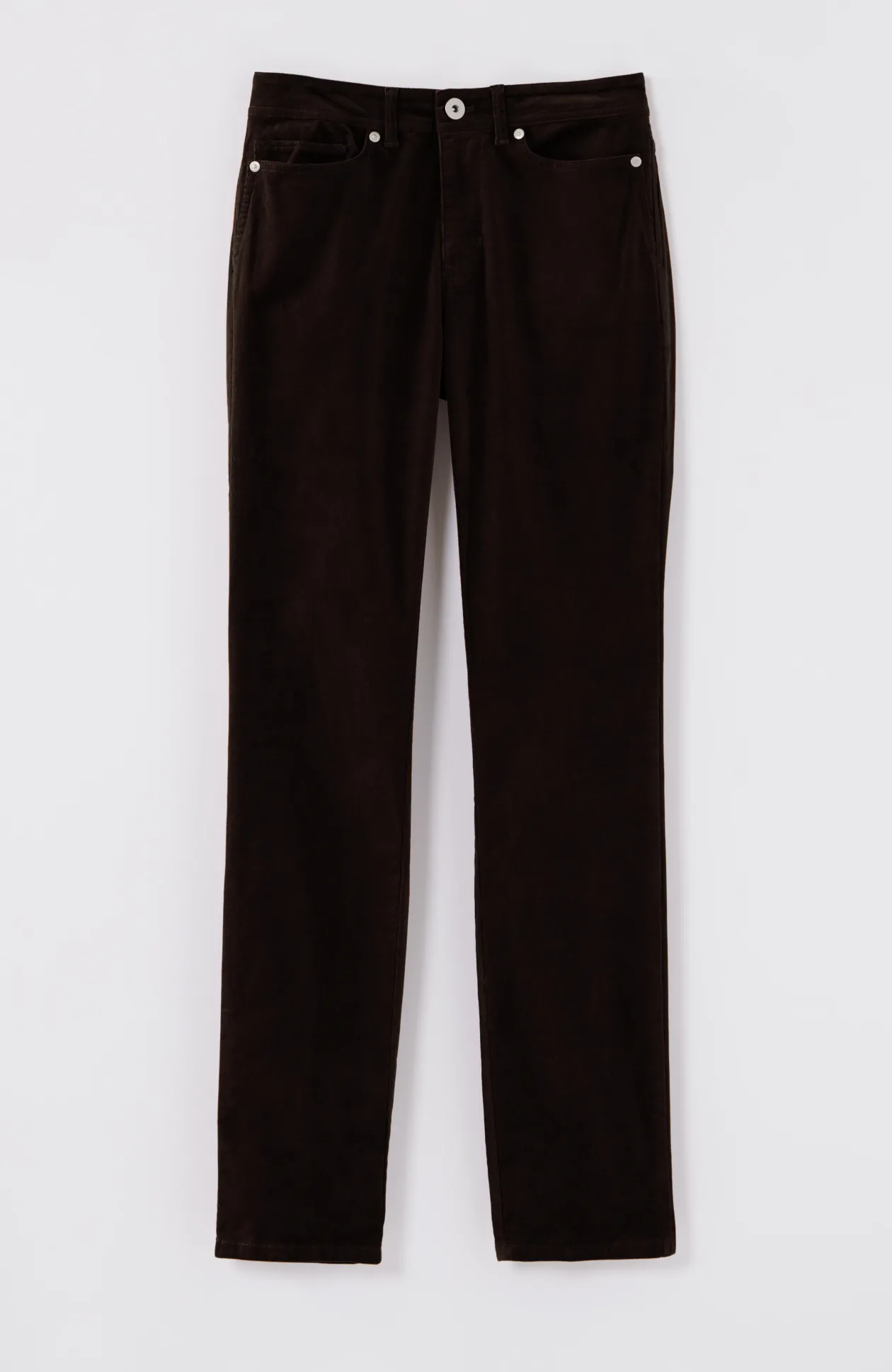 Authentic Fit Slim-Leg Corduroy Pants