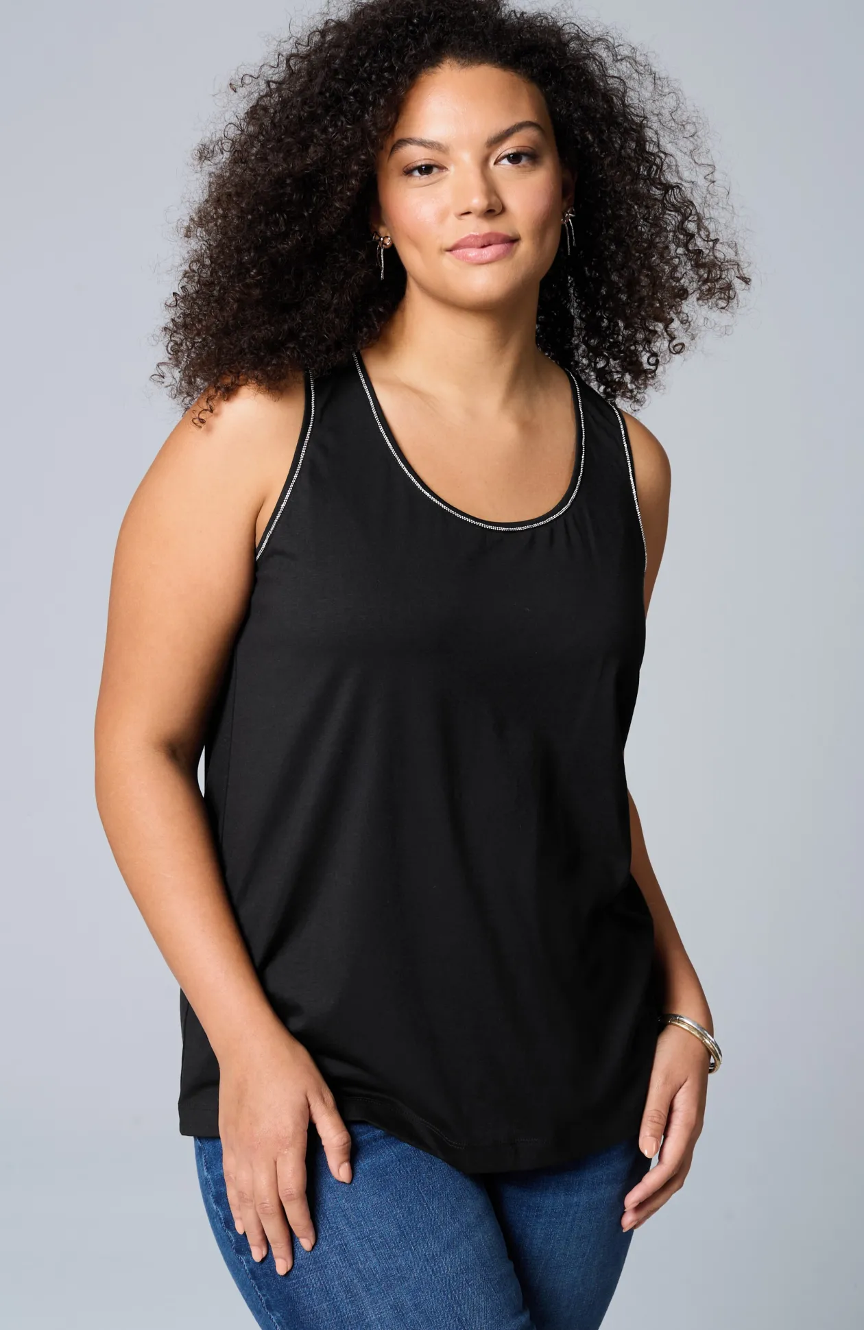 Beaded-Trim Tank