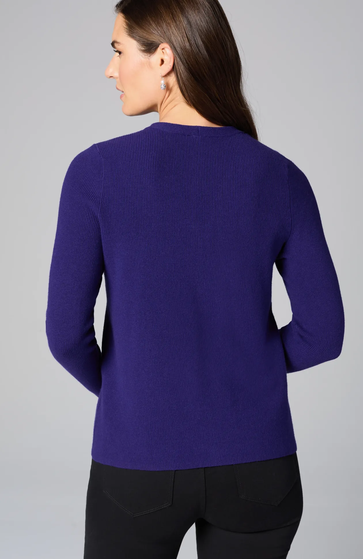 Bejeweled Textured Cardi