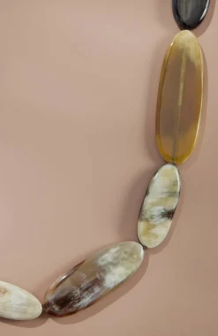 Blissful Rays Horn Statement Necklace
