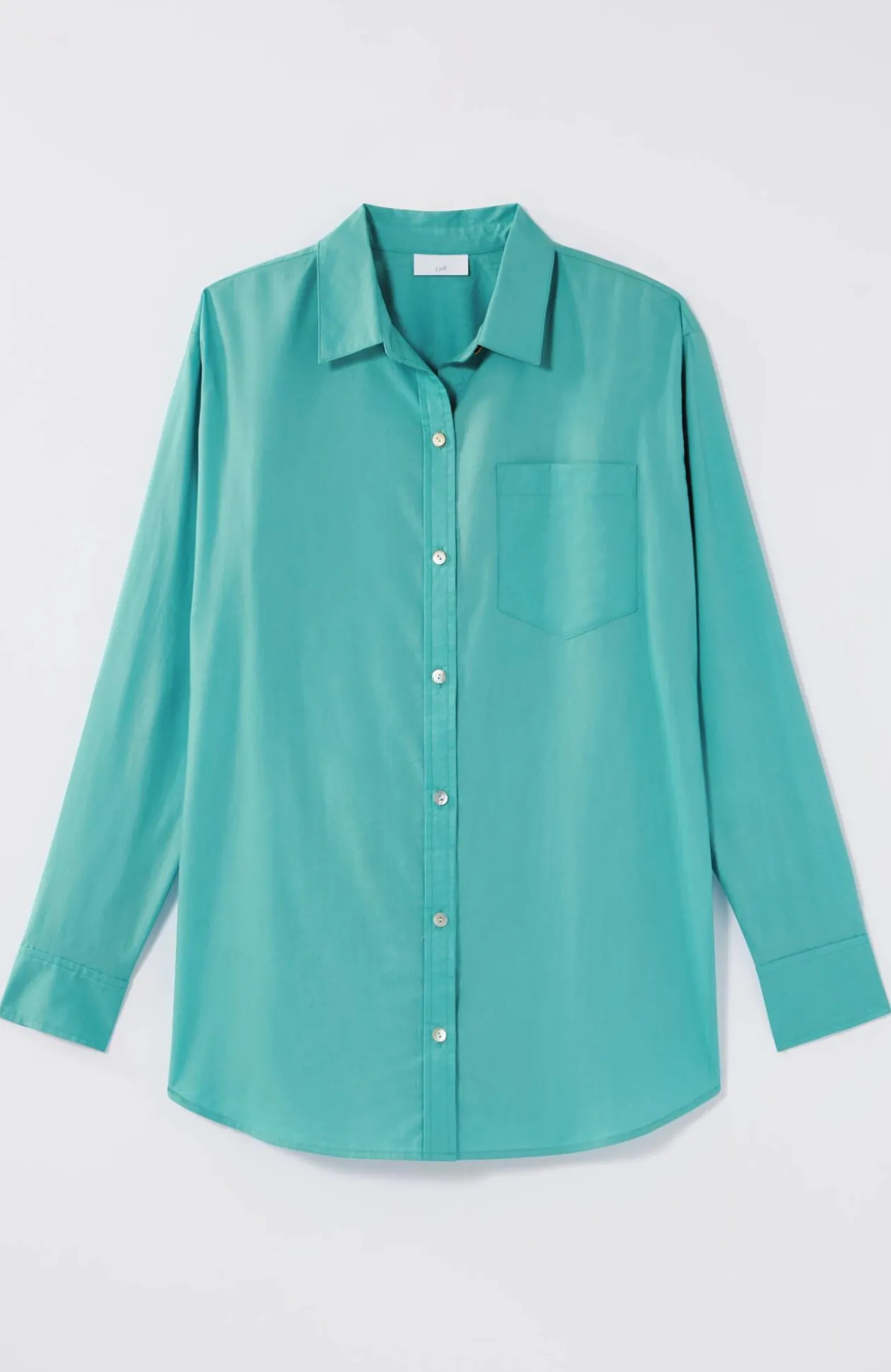 Button-Front Relaxed Tunic