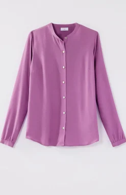 Button-Front Top