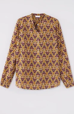 Button-Front Top