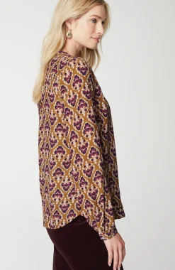 Button-Front Top