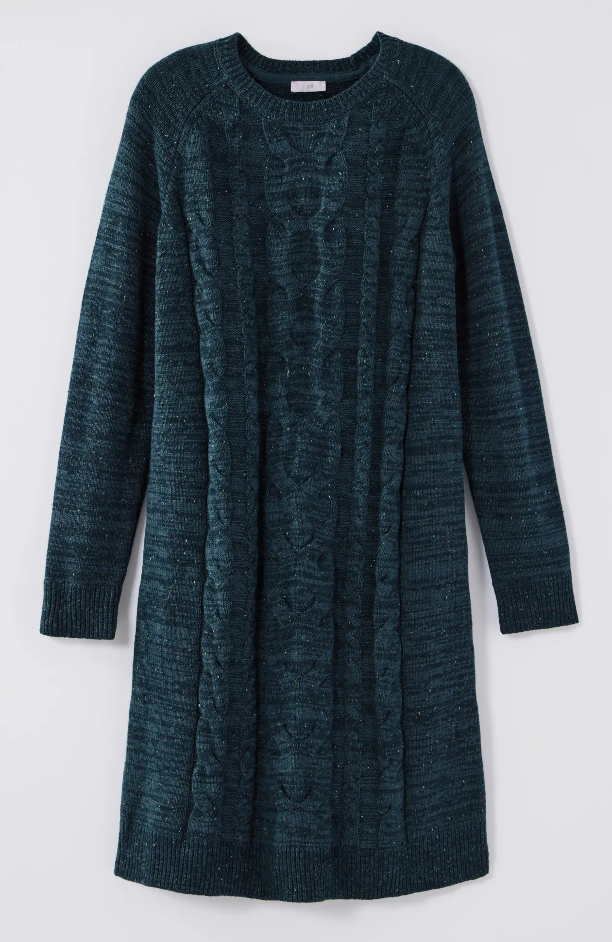 Cabled Sweater Dress