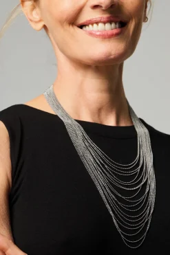 Cascading Chain Necklace