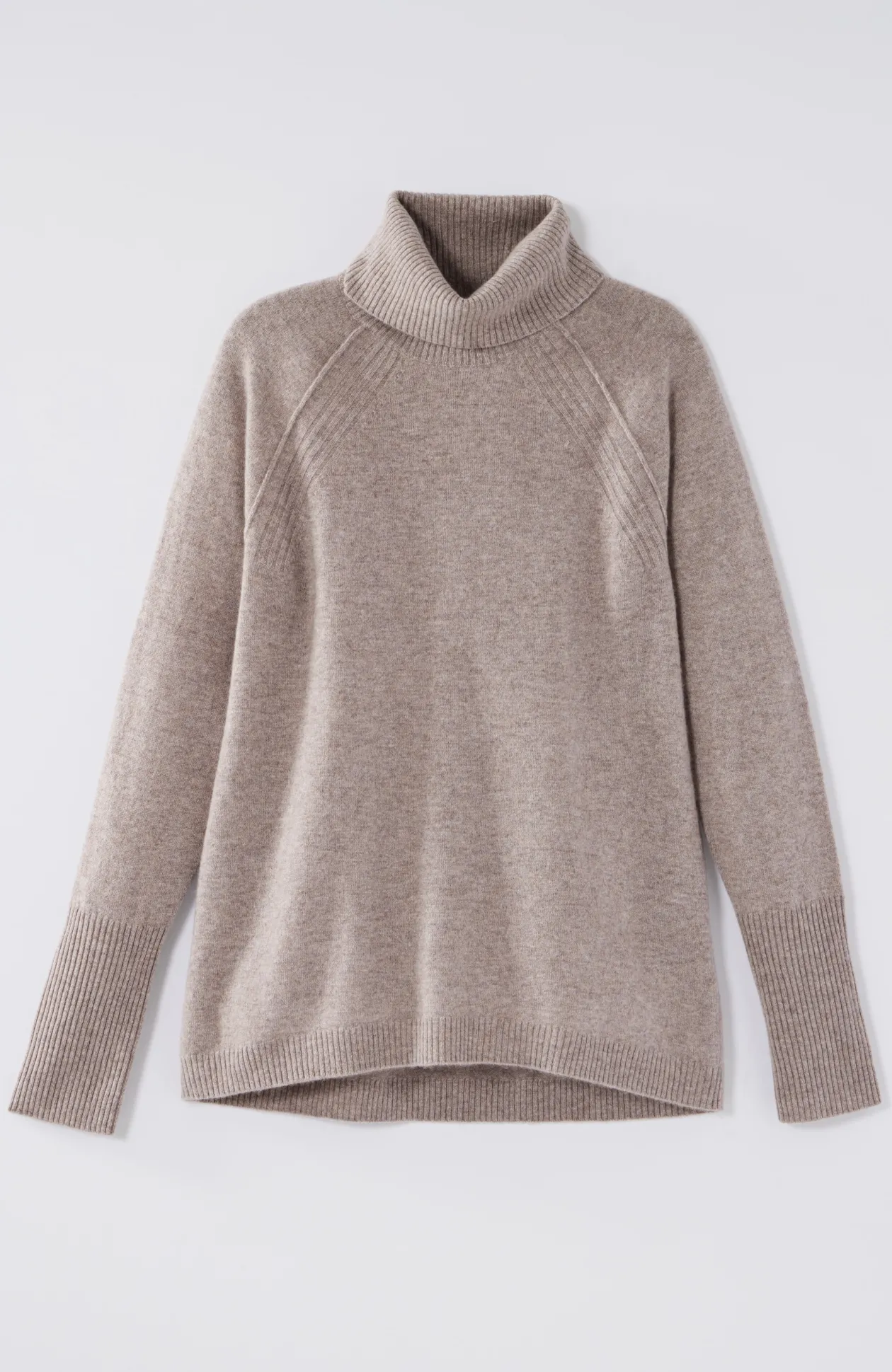 Cashmere Cowl-Neck Sweater