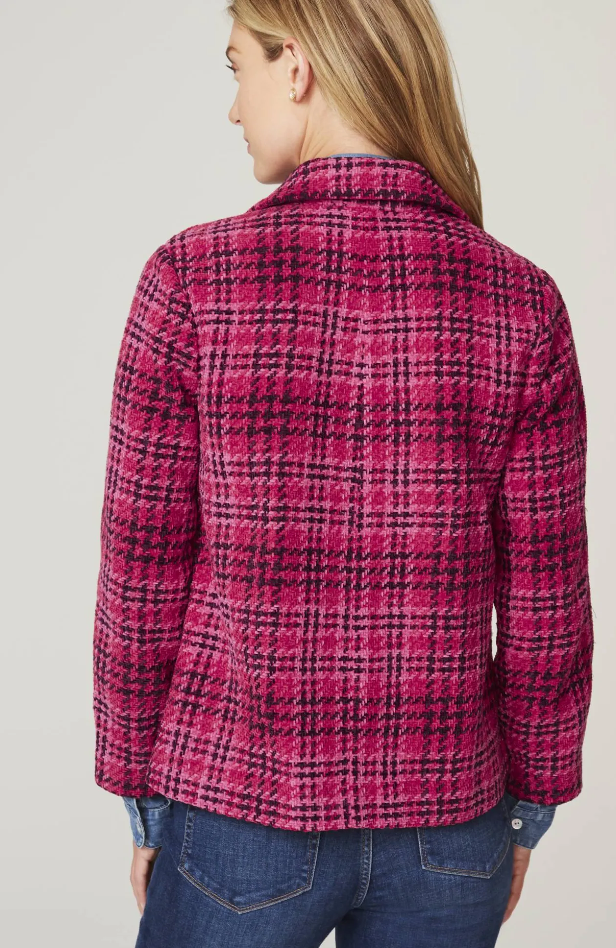 Chenille A-Line Jacket