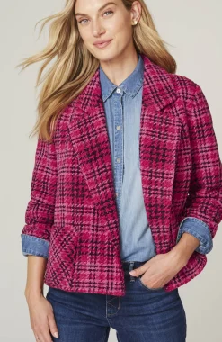 Chenille A-Line Jacket