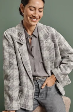 Chenille A-Line Jacket