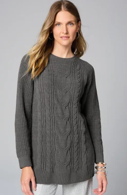 Chenille Cabled Tunic