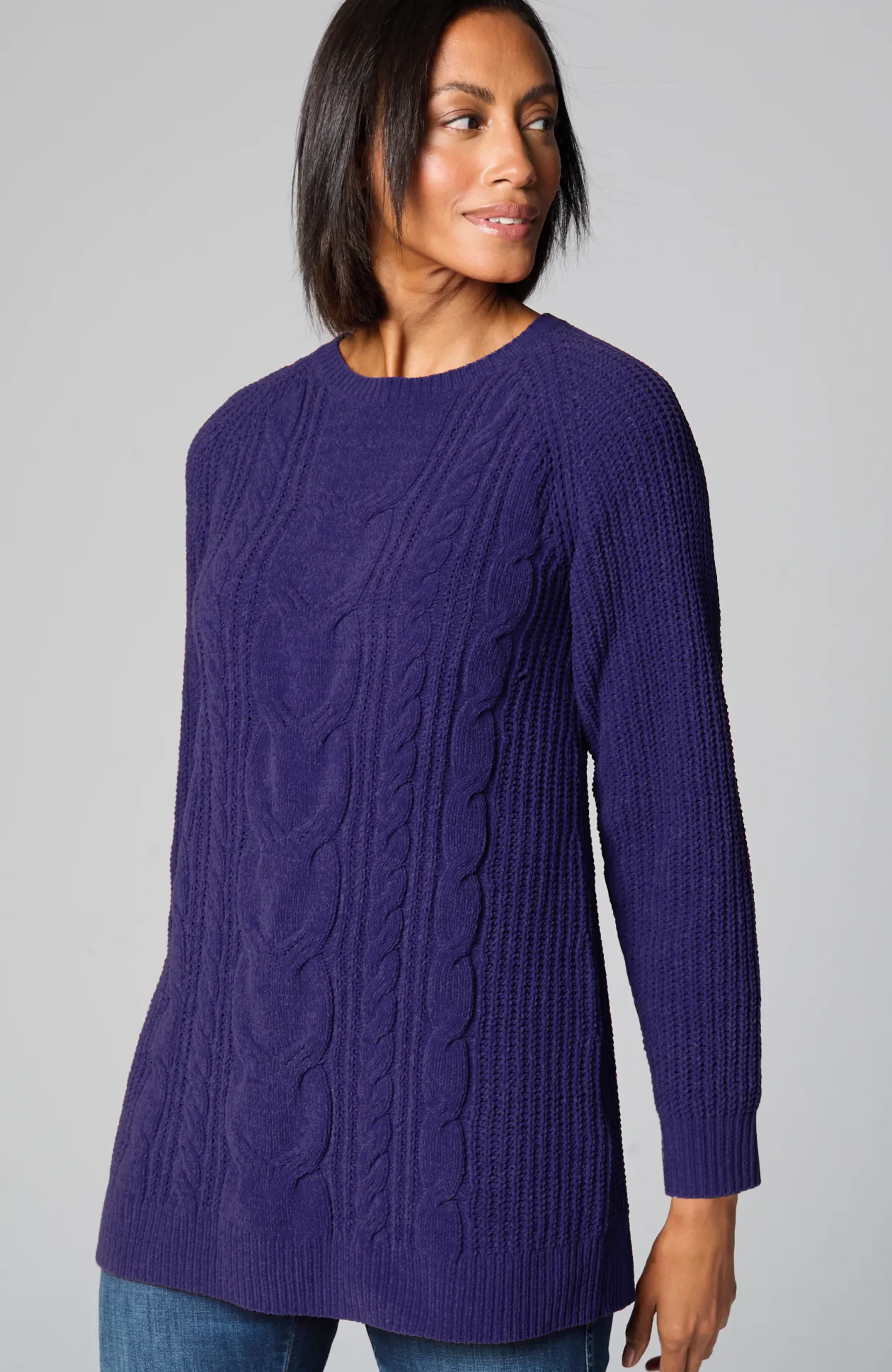 Chenille Cabled Tunic