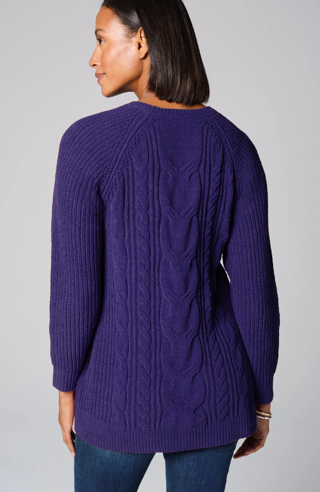 Chenille Cabled Tunic