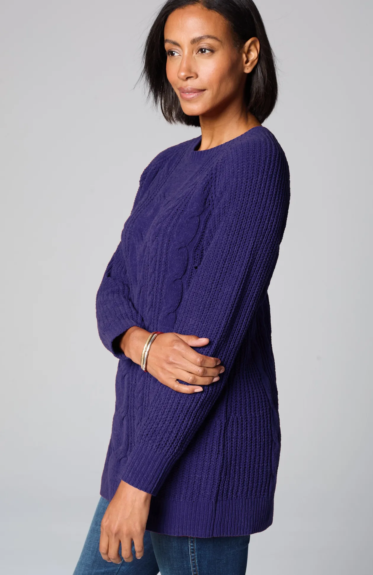 Chenille Cabled Tunic