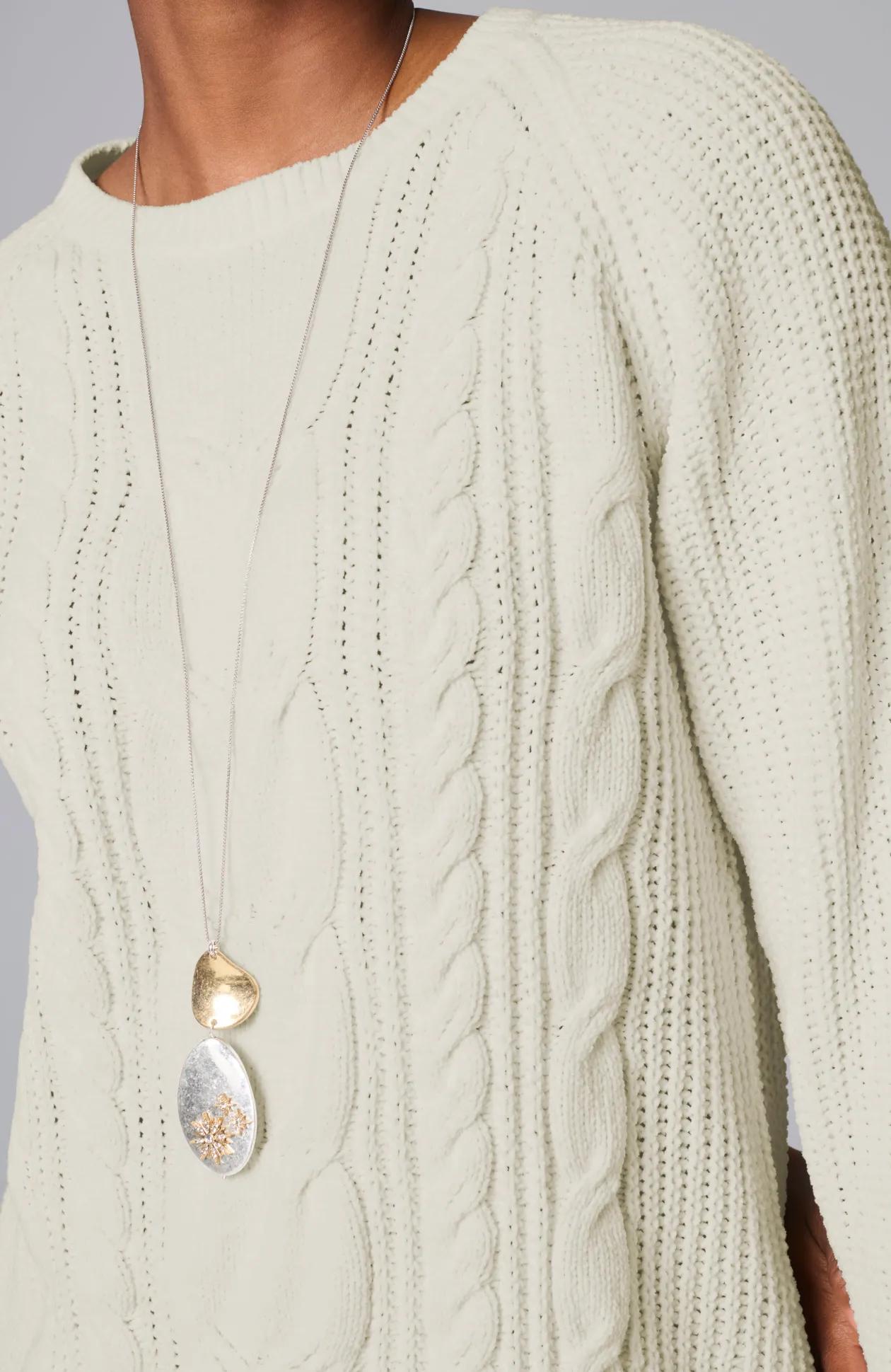 Chenille Cabled Tunic