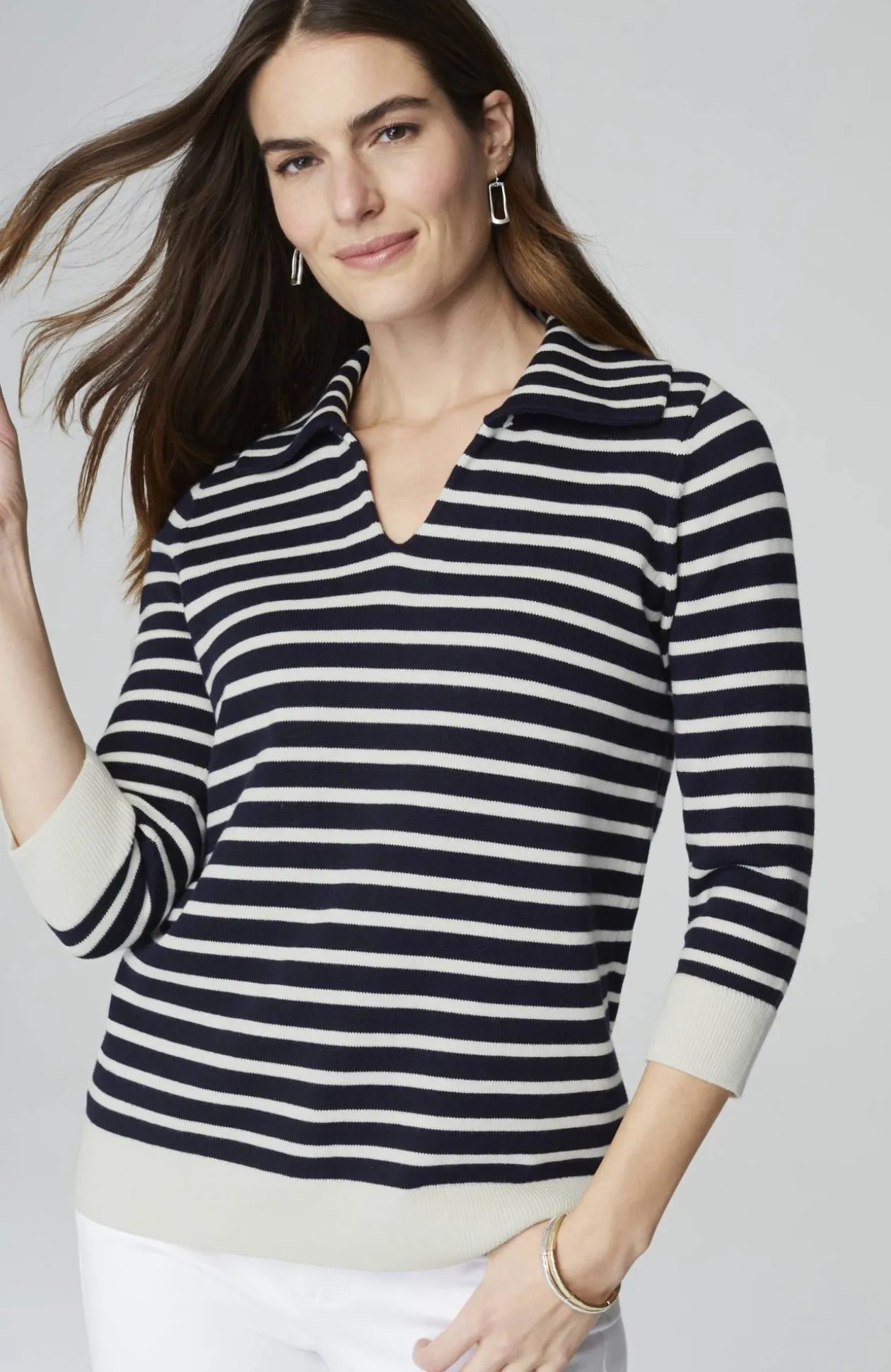 Collared Pullover Sweater