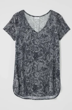 Cotton And Tencel™ Modal Shirttail Tunic