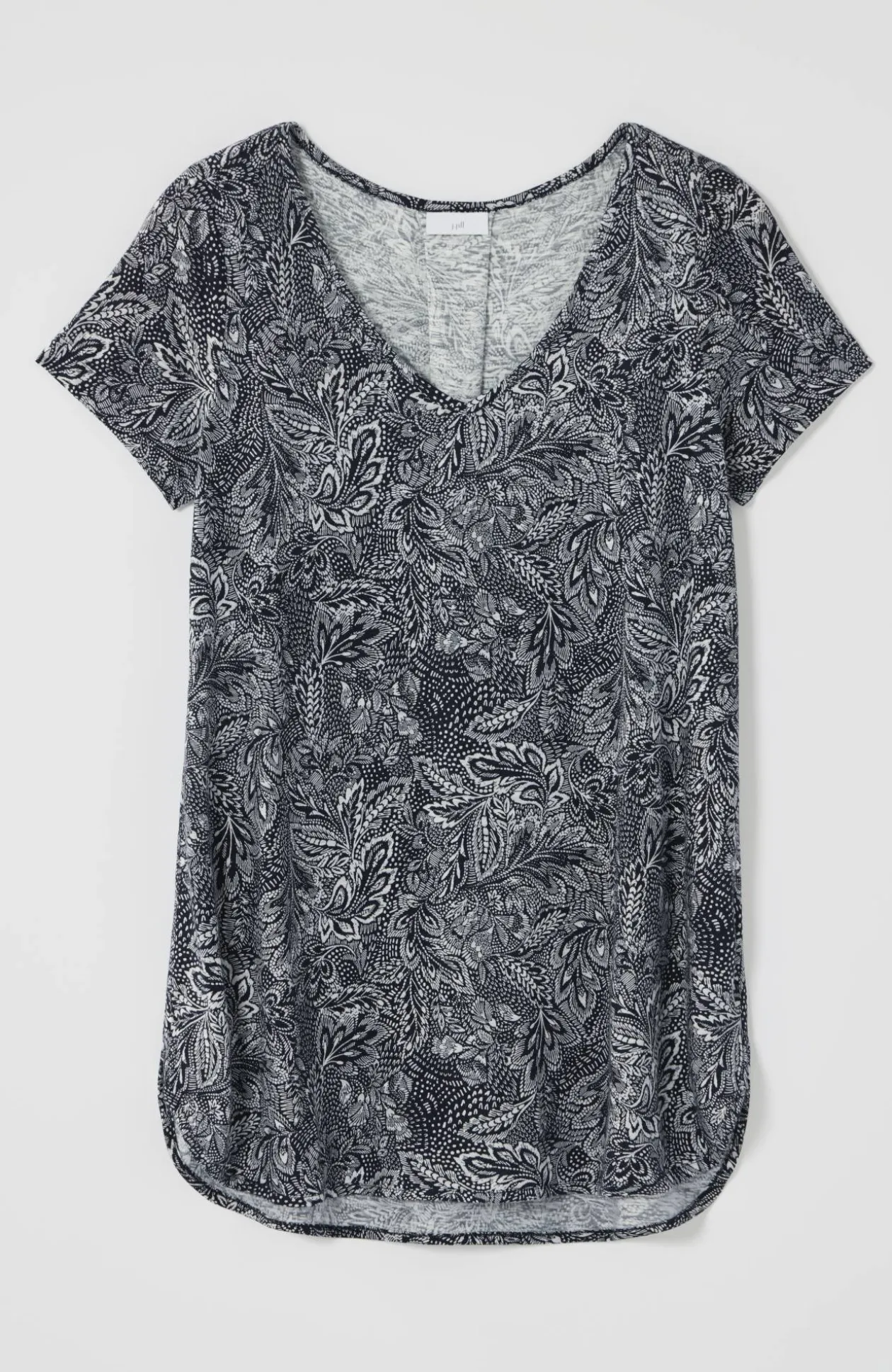 Cotton And Tencel™ Modal Shirttail Tunic