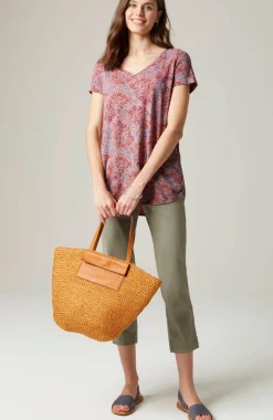 Cotton And Tencel™ Modal Shirttail Tunic