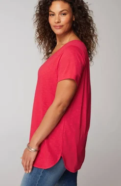 Cotton And Tencel™ Modal Shirttail Tunic