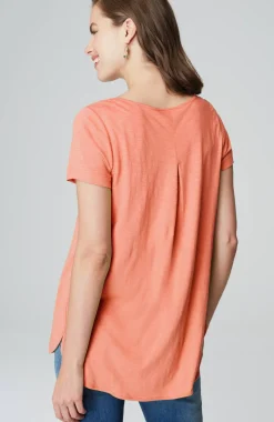 Cotton And Tencel™ Modal Shirttail Tunic