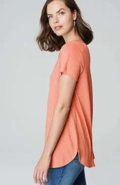 Cotton And Tencel™ Modal Shirttail Tunic