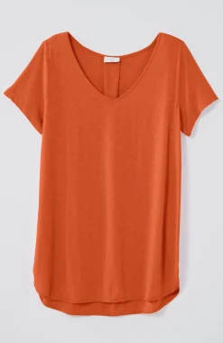 Cotton And Tencel™ Modal Shirttail Tunic