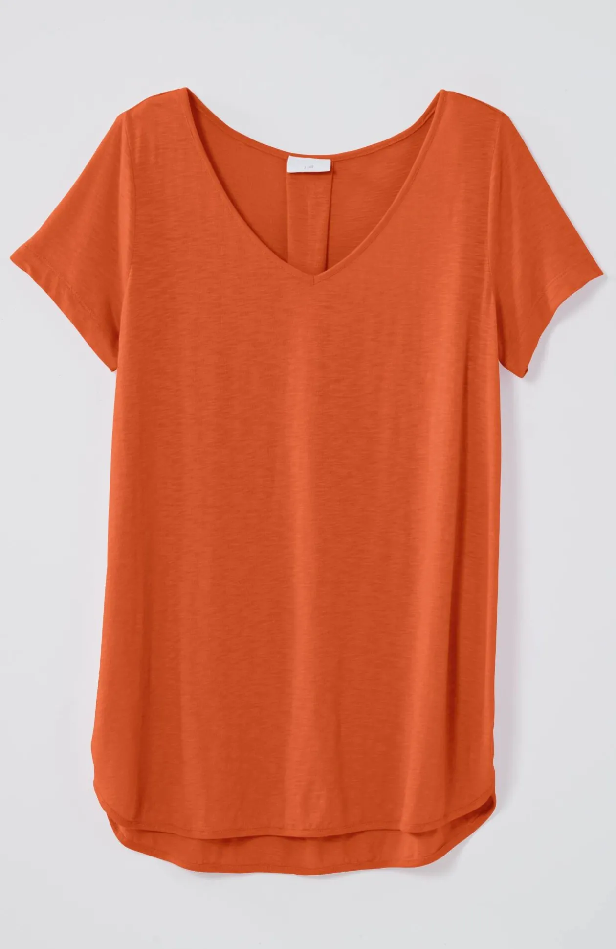Cotton And Tencel™ Modal Shirttail Tunic