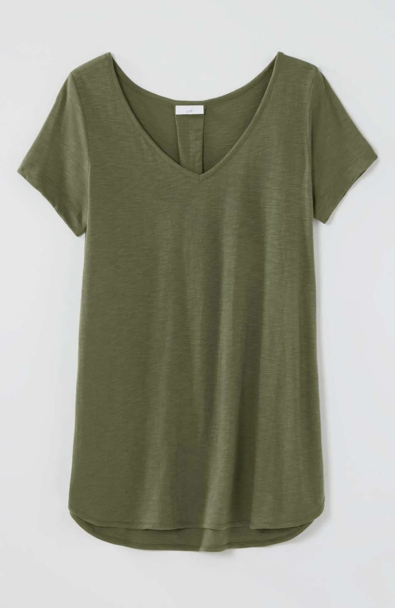 Cotton And Tencel™ Modal Shirttail Tunic