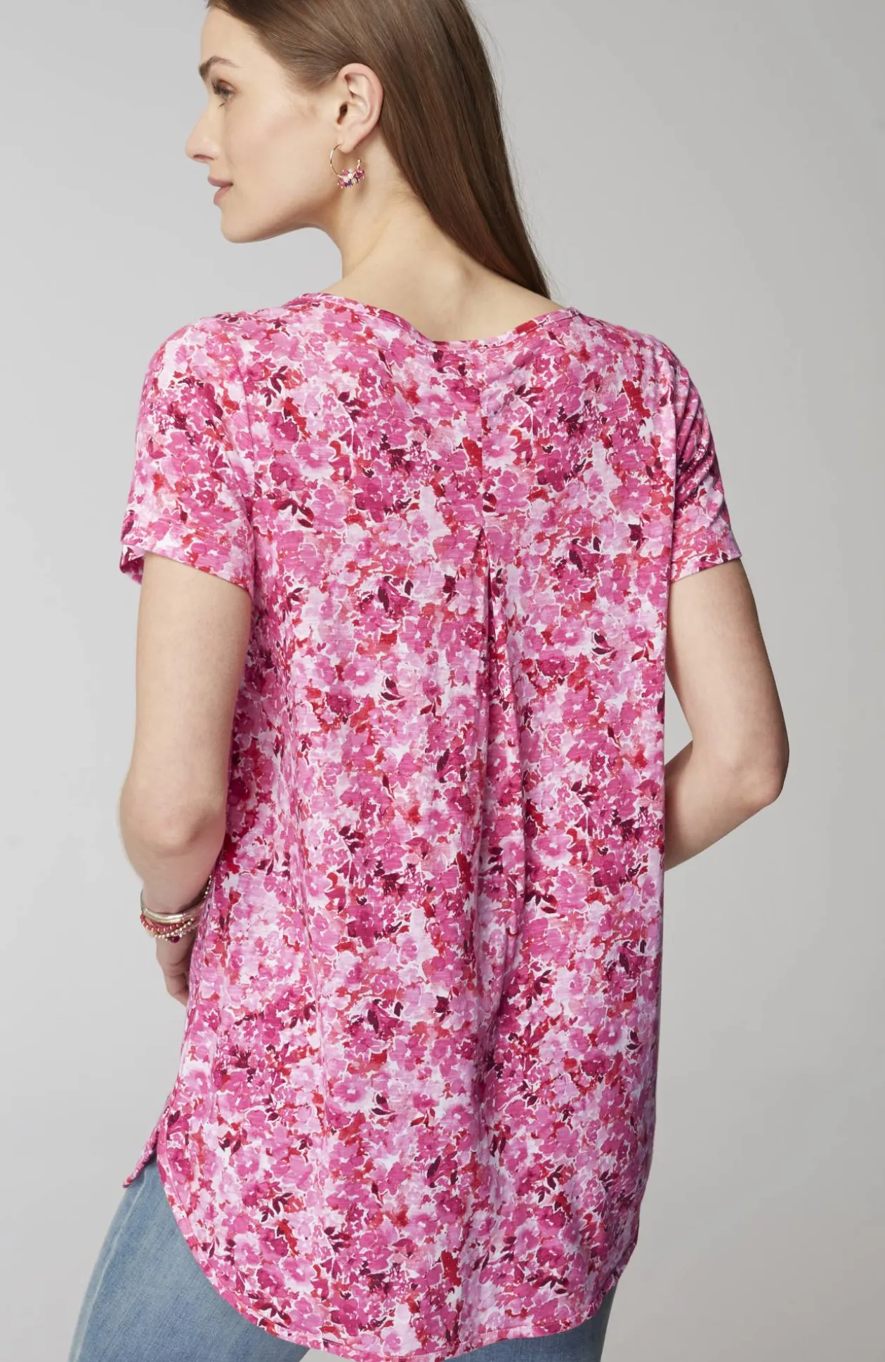 Cotton And Tencel™ Modal Shirttail Tunic