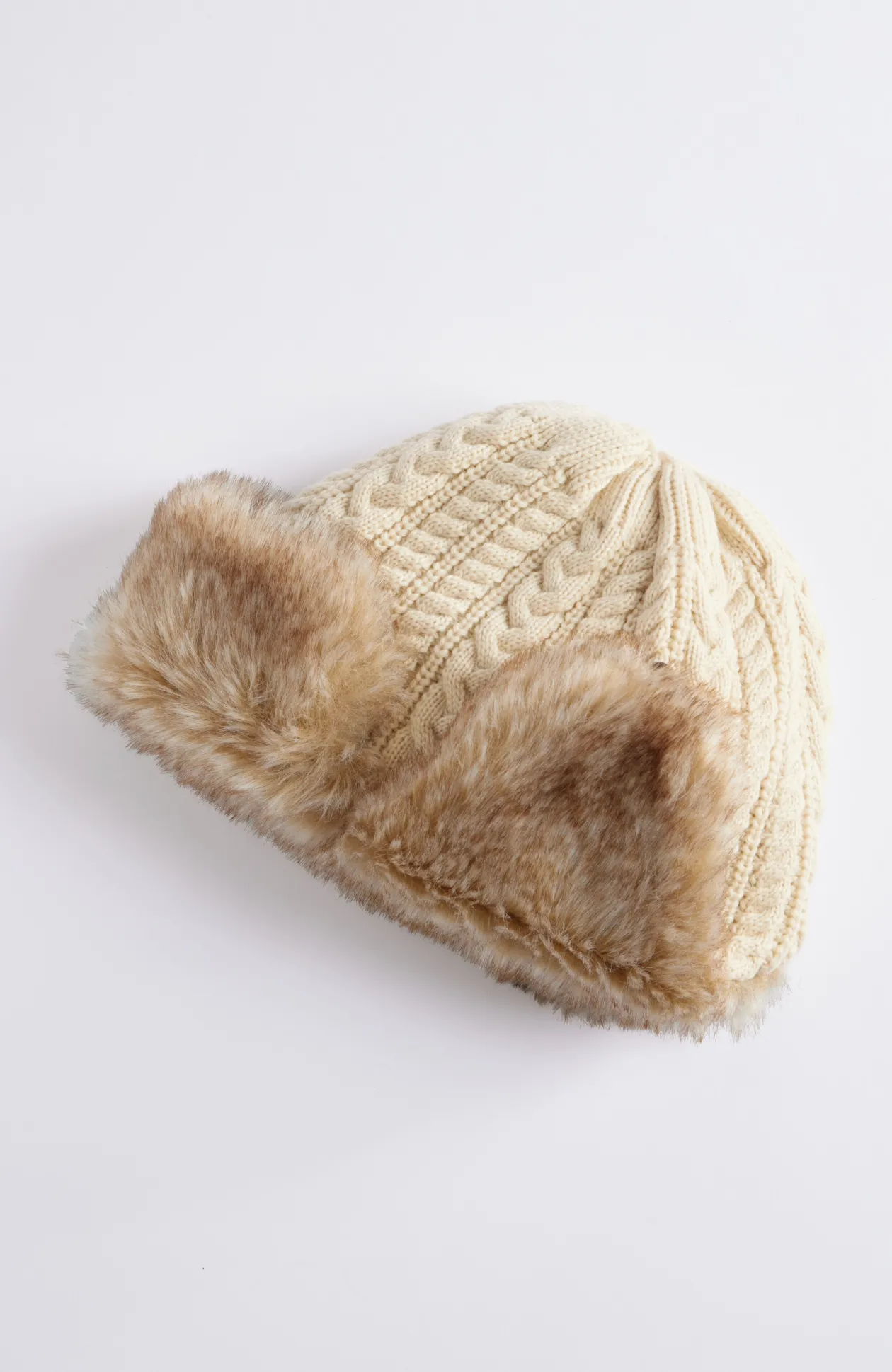 Cozy Knit Trapper Hat