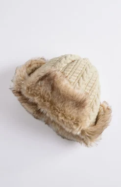 Cozy Knit Trapper Hat