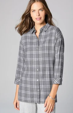 Cozy Plaid Tunic