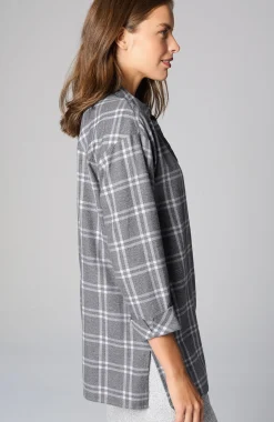 Cozy Plaid Tunic