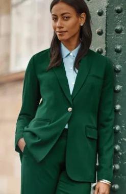 Crepe Blazer
