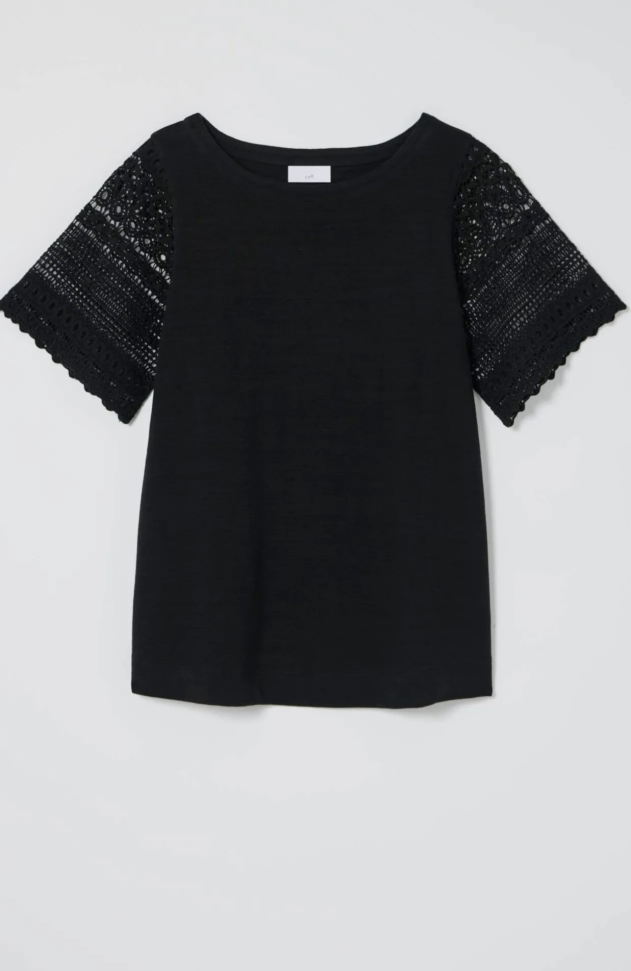 Crochet-Sleeve Top