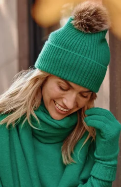 Cuffed Cashmere Hat