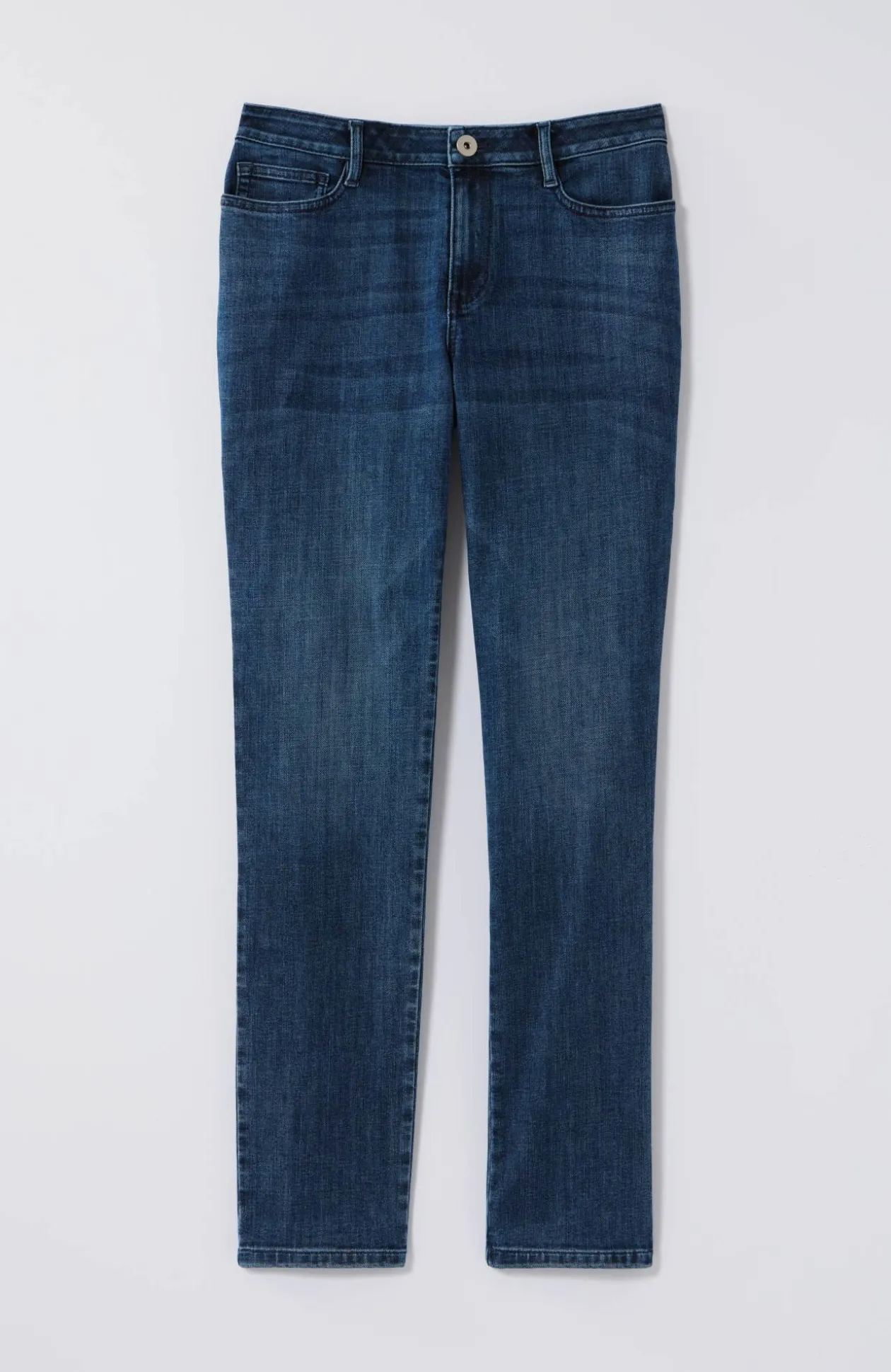 Curvy-Fit Slim-Leg Jeans