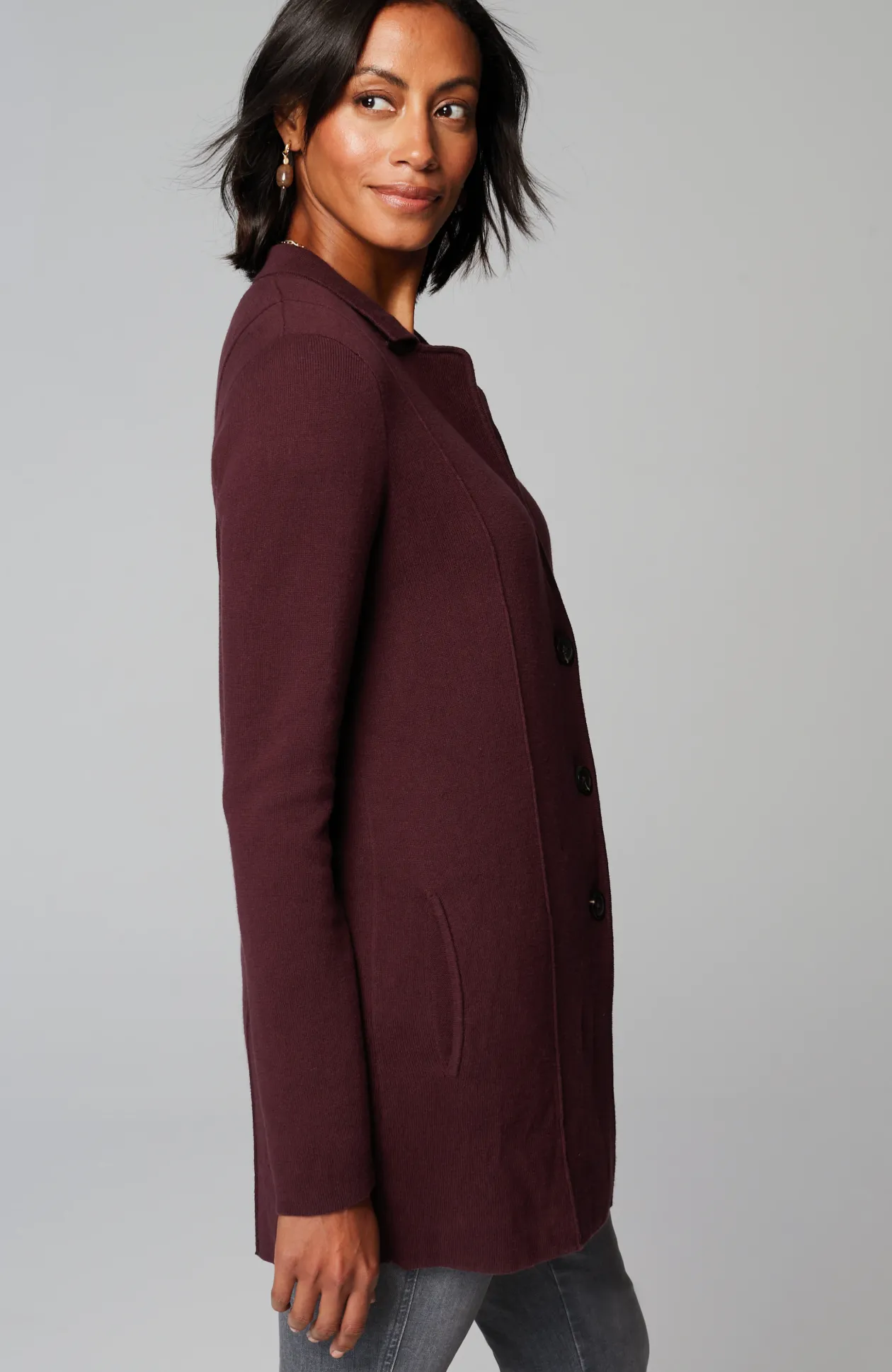 Double-Knit Blazer