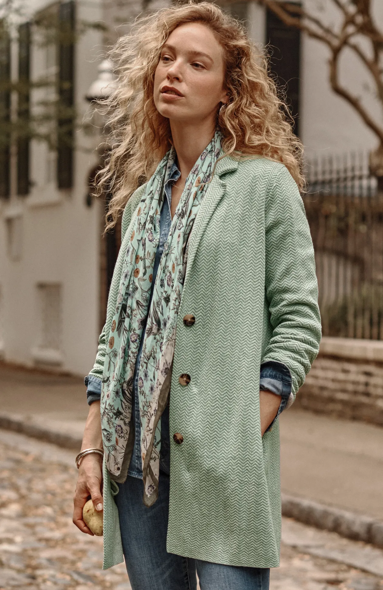 Double-Knit Blazer
