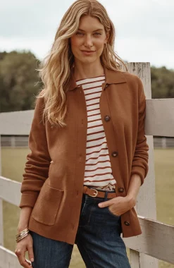 Double-Knit Sweater-Jacket