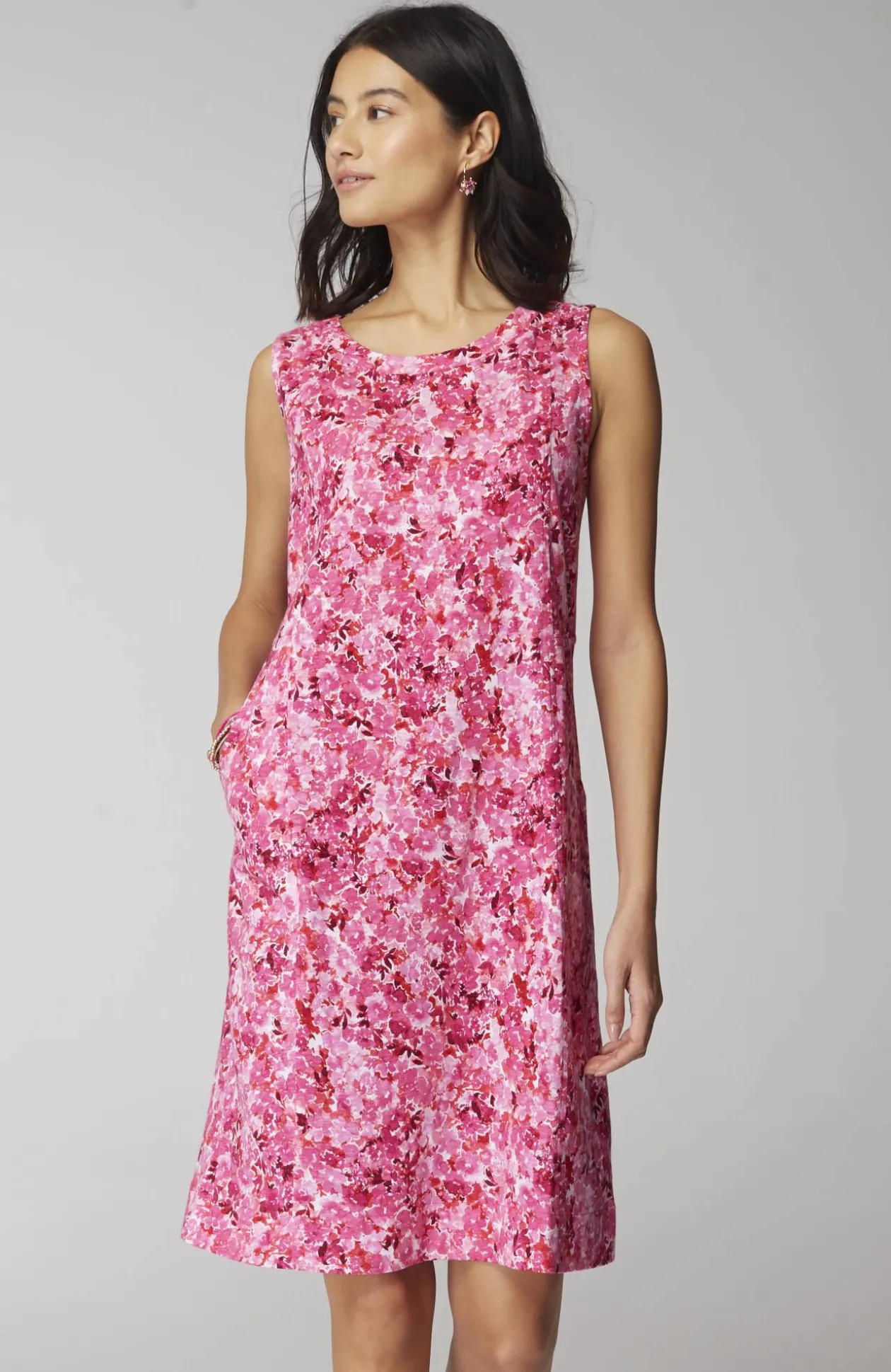Easy Seamed Dress
