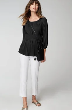 Elastic-Waist Top