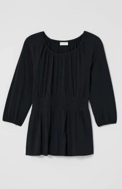 Elastic-Waist Top