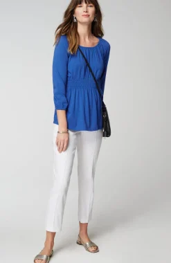 Elastic-Waist Top
