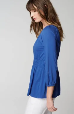 Elastic-Waist Top