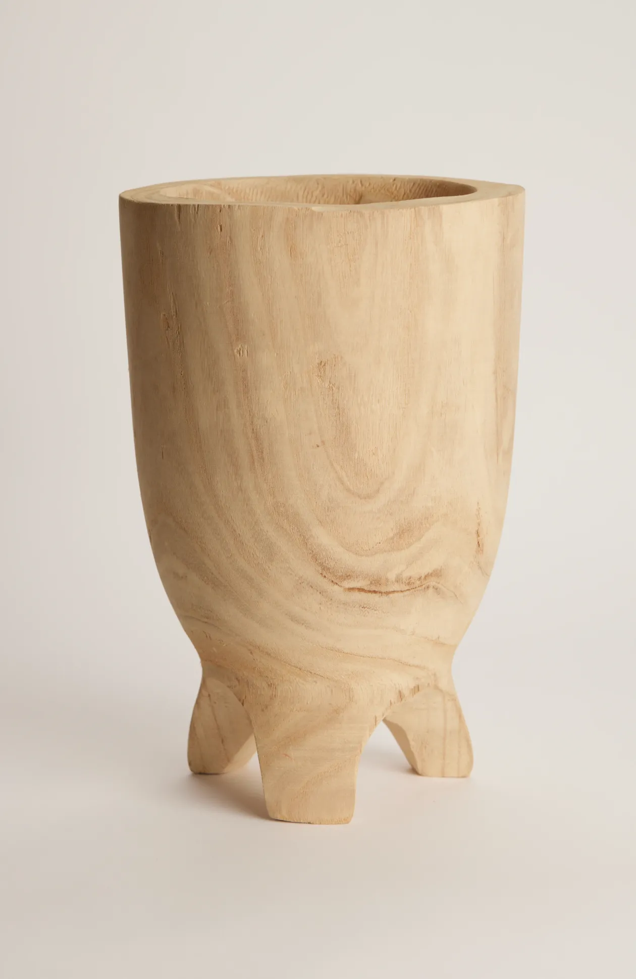 Elements Decorative Wood Planter