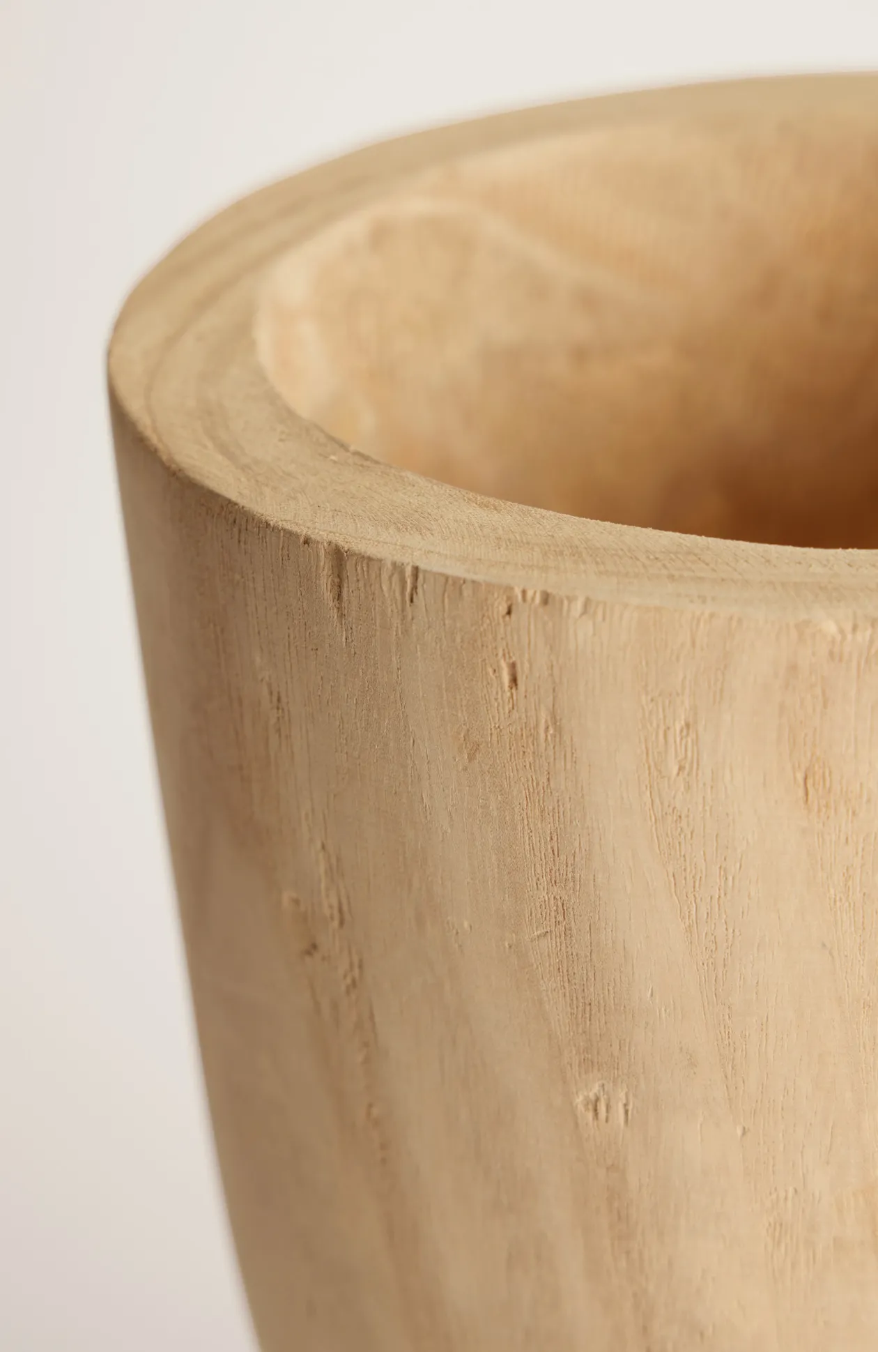 Elements Decorative Wood Planter