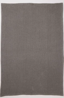 Elements Kantha-Stitched Chenille Throw